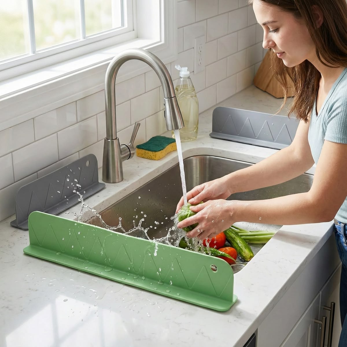 Silicone Sink Splash Guard