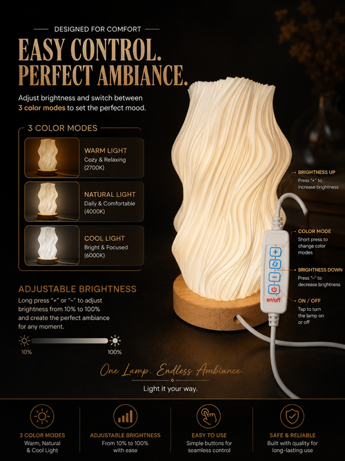 Dune Wave Lamp