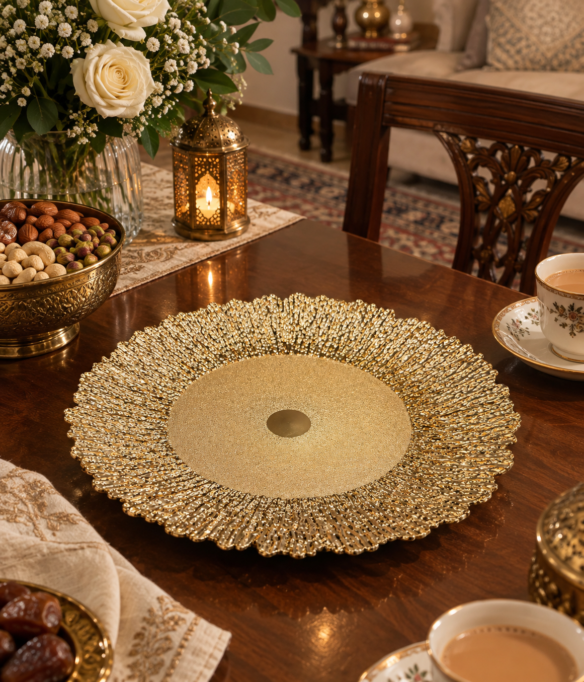 Imperial Embosed Serving Platter
