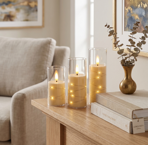 AeroGlow Fairy Candles-Set of 3