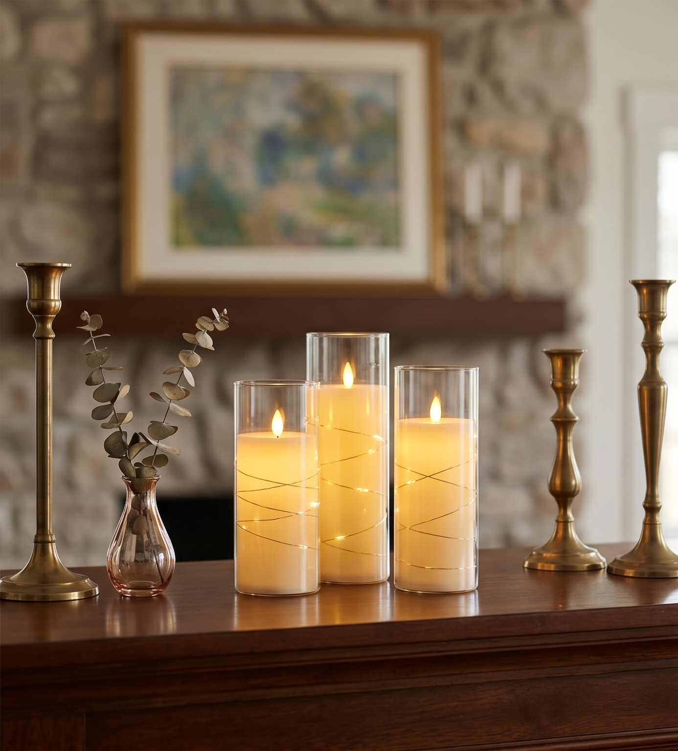 AeroGlow Fairy Candles-Set of 3