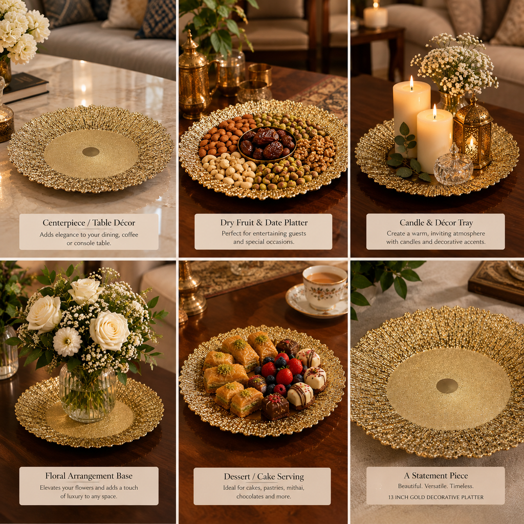 Imperial Embosed Serving Platter