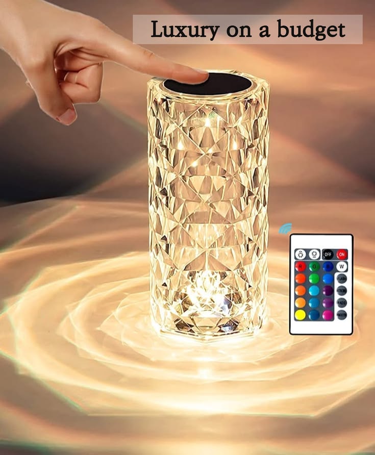 Crystal Halo Lamp